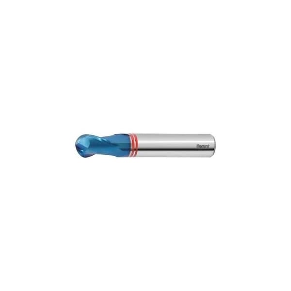 Garant Diabolo Solid Carbide Ball Nose End Mill, for Hard Steels, TiAlN Coated, 3 mm 207347 3 - main